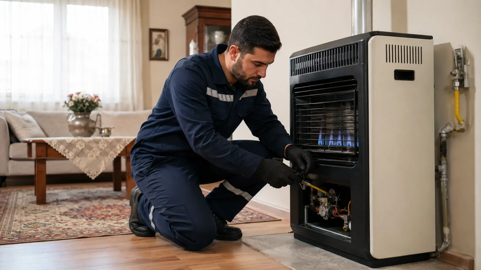 Gaziosmanpaşa doğalgaz sobası servisi
